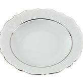Porland Queen Platin 20 cm Çukur Tabak