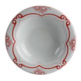 Porland Red Manoir Desen2 30 cm 6 Adet Çukur Tabak