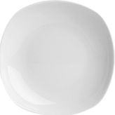 Porland Square Beyaz 21 cm 6 Adet Çukur Tabak