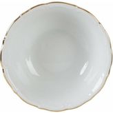 Porland Yaldızlı Yemek Tabağı 6lı 17 cm Porselen Malzeme ile Bulaşık Makinesinde Yıkanabilir
