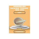 Porselen Havan Takımı 100 mm - 100 ml