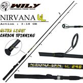Port Fish Wily Nirvana UL 225 cm 3-18 gr Spin Kamış