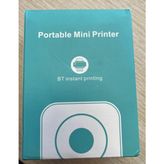 Portatif Mini Prınter Bluetooth - Pembe