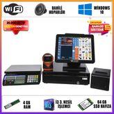Posstart Market Barkod Sistemi | Pro Set - Siyah