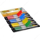 Post-it Index 683-4 Siyah Dispenserli 4 Renk İşaret Bandı
