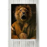 Postermanya Aslan Kral Sanatsal 30x40 cm Poster