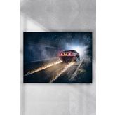 Postermanya De Lorean Araba 60x90 cm Poster