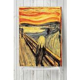 Postermanya Edvard Munch Çığlık Sanatsal 30x40 cm Poster