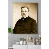 Postermanya (pster17617) Louis Pasteur Bilimsel Kanvas Tablo 2 40 x 60