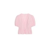 PÖTİKARELİ PEPLUM BLUZ