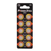 Power-Xtra LR44 1.5V 10'lu Alkalin Düğme Pil