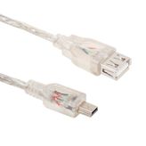 Powermaster 1 m Usb 5 Pin Erkek-Usb Dişi Kablo