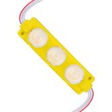 Powermaster 3030 Çip 74x20 mm 12 Volt 3 Watt Sarı LED Modül