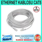 Powermaster 5 m Cat5 Orjinal Başlıklı Ethernet Kablosu