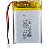 Powermaster 502535 3.7 Volt 400 Mah Lıtyum Polımer Pıl