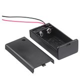 Powermaster IC-233D 9 Volt Kapaklı Açma-Kapama Anahtarlı Pil Kutusu