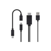 Powermaster Micro Usb S2-S3-S4 Uyumlu HDMI Çevirici Kablo