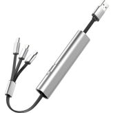 Powermaster Pm-25800 3in1 Micro Usb - Lightning - Type C Telefon Şarj Kablosu
