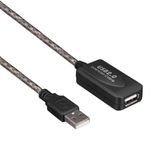 Powermaster Şeffaf Usb 10 Metre Uzatma Kablosu
