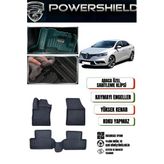 Powershıeld Renault Megane 4 2016 Ve Sonrası Için Araca Özel Premium 4D Havuzlu Paspas Takımı