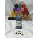 Pp Macrame No:4 Polyester Örgü Ipi 200GR 230M Kalite 64-Gri