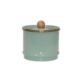 PR Home Soft Green Emaye Kavanoz
