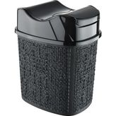 Practical Çöp Kovası 5,5 Lt. - 01-Siyah