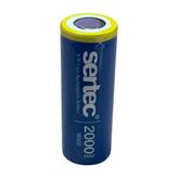 Practika Sertec 3.7V Li-Ion 18500 2000 Mah Şarjlı Pil 3c Yüksek Akım Kullanımı