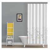 Prado Daisy 2'li 120x200 cm Banyo Perdesi
