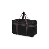Pratik Ev Büyük Boy Tekerlekli Kulplu Valiz Seyahat Çantası Seyahat Bavulu 85X45 Cm, Büyük Boy Tekerlekli Valiz, Siyah, Üniseks Yetişkin - Çok Renkli