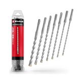 Pratik Ev Matkap Ucu, Orijinal Einhell 7 Parça Sds Plus Kırıcı Seti, 210 mm (4 Ağızlı Karbür Plakalı, Merkezleme Uçlu, 40CR Takım Çeliğinden Üretilmiştir; Tadilat ve Beton Bağlantı Işleri Için) - 49265515 - Çok Renkli