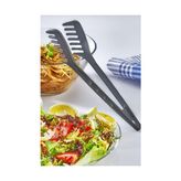 Pratik Ev Siyah Sert Plastik Makarna ve Salata Servis Maşası, Yüksek Isıya Dayanıklı - Çok Renkli - 10 cm