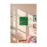 Pratik Ev Sonsuz Takvim Türkçe (4 Halkalı Ring-A-Date) | 23X23 cm | Masaüstü & Duvar