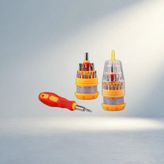 Pratik Mini Tornavida Seti 31 Parça Ev ve Atölye Kullanımı Için