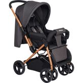 Prava P06 Comfort Çift Yönlü Bebek Arabası Gold-Füme - --