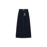 praye Uzun Çan Denim Etek Lacivert