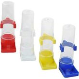 Premini Muhabbet Kuşu Suluğu 100 Ml, 2'li Set, Şık ve Kullanışlı Tasarım - Şeffaf - Seçenek 1