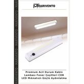 Premium Acil Durum Kabin Lambası Fener Çeşitleri Cob LED Mıknatıslı Güçlü Aydınlatma