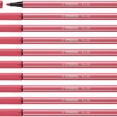 Premium Keçeli Kalem - Stabilo Pen 68 - 10'lu Paket - Çilek Kırmızısı