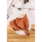 Premium Keten Peçete Seti 40 X 40 Cm - 6 Adet
