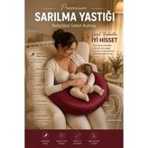 Premium Sarılma Yastığı - Kırmızı