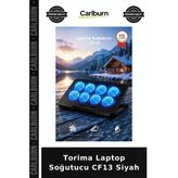 Premium Torima Laptop Soğutucu Cf13 Siyah Cihaz Tutucu Bilgisayar Altı Elektronik