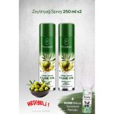 Premium Zeytinyağ Sprey 2'li 250 Ml, Hediyeli