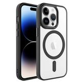 Preo iPhone 14 Pro Max Magsafe Siyah Şeffaf Telefon Kılıfı