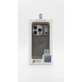 Preo iPhone 17 Pro Siyah Magsafe Telefon Kılıfı