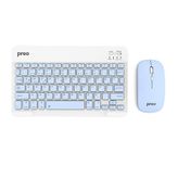 Preo K9 Mini TV Tablet ve Telefon Uyumlu Kablosuz Klavye Mouse Mavi Set