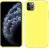 Preo Nano iPhone 11 Silikon Telefon Kılıfı Limon Sarısı