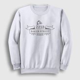 Presmono 221b Sherlock Holmes Unisex Sweatshirt