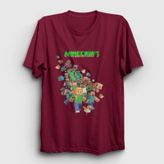 Presmono All Minecraft Siyah Unisex T-Shirt