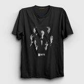 Presmono Band Bts Siyah Unisex T-Shirt